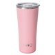 aerial view a blush swig(r) 22 oz matte tumbler, full color digital, image 1 of 2