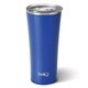 aerial view a matte royal swig(r) 22 oz matte tumbler, full color digital, image 1 of 2