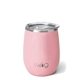 aerial view a blush swig(r) 14 oz matte stemless wine cup, image 1 of 2