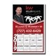 a group of full color digital calendar magnet