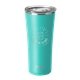 aerial view a matte aqua swig(r) 22 oz matte tumbler, laser, premium, image 2 of 2