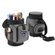 a gray heather round cooler caddy jr. - 6 can