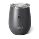 aerial view a matte grey swig(r) 14 oz matte stemless wine cup, image 2 of 2