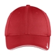 aerial view a university red/ white nike dri - fit stretch mesh sandwich bill cap - colors, image 1 of 3