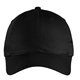 aerial view a black nike unstructured cotton / poly twill cap, image 1 of 4