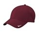 aerial view a deep maroon nike dri - fit legacy cap, image 1 of 3