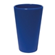 aerial view a classic blue silipint(r) original straight up pint glass - 16 oz, image 1 of 3