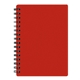 aerial view a red mini pocket - buddy notebook, image 1 of 2