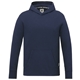 aerial view a indigo blue (552) unisex roots73 canmore eco french terry hoodie, image 1 of 5