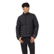 aerial view a ten meteorite black (896) mens tentree cloud shell packable puffer jacket, image 1 of 12
