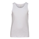 aerial view a white bella + canvas - youth jersey tank, image 1 of 3