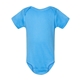 aerial view a aqua rabbit skins - infant baby rib bodysuit, image 1 of 3