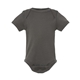 aerial view a charcoal rabbit skins - infant baby rib bodysuit, image 1 of 3