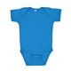 aerial view a cobalt rabbit skins - infant baby rib bodysuit, image 1 of 3