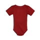 aerial view a garnet rabbit skins - infant baby rib bodysuit, image 1 of 3