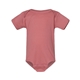 aerial view a mauvelous rabbit skins - infant baby rib bodysuit, image 1 of 3