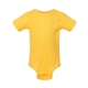 aerial view a yellow rabbit skins - infant baby rib bodysuit, image 1 of 3