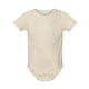 aerial view a natural rabbit skins - infant baby rib bodysuit, image 1 of 3