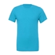 aerial view a aqua bella + canvas - unisex short sleeve jersey t - shirt - 3001, image 1 of 3