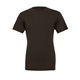 aerial view a brown bella + canvas - unisex short sleeve jersey t - shirt - 3001, image 1 of 3