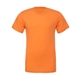aerial view a burnt orange bella + canvas - unisex short sleeve jersey t - shirt - 3001, image 1 of 3
