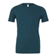 aerial view a deep teal bella + canvas - unisex short sleeve jersey t - shirt - 3001, image 1 of 3