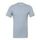 aerial view a light blue bella + canvas - unisex short sleeve jersey t - shirt - 3001, image 1 of 3