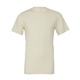 aerial view a natural bella + canvas - unisex short sleeve jersey t - shirt - 3001, image 1 of 3