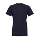 aerial view a navy bella + canvas - unisex short sleeve jersey t - shirt - 3001, image 1 of 3