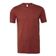 aerial view a rust bella + canvas - unisex short sleeve jersey t - shirt - 3001, image 1 of 3