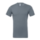 aerial view a steel blue bella + canvas - unisex short sleeve jersey t - shirt - 3001, image 1 of 3