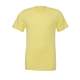 aerial view a yellow bella + canvas - unisex short sleeve jersey t - shirt - 3001, image 1 of 3