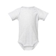 aerial view a ash rabbit skins fine jersey infant lap shoulder creeper, image 1 of 3