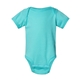 aerial view a caribbean rabbit skins fine jersey infant lap shoulder creeper, image 1 of 3