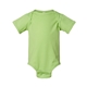 aerial view a key lime rabbit skins fine jersey infant lap shoulder creeper, image 1 of 3