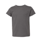 aerial view a asphalt bella + canvas - toddler short sleeve tee - 3001t, image 1 of 3