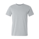 aerial view a silver bella + canvas - usa - made jersey tee, image 1 of 3