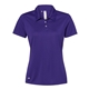 aerial view a collegiate purple adidas - womens performance sport shirt, image 1 of 3