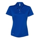 aerial view a collegiate royal adidas - womens performance sport shirt, image 1 of 3