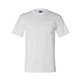 aerial view a ash bayside short sleeve t - shirt with a pocket, image 1 of 3