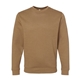 aerial view a coyote brown lat - elevated fleece crewneck sweatshirt, image 1 of 3