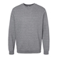 aerial view a granite heather lat - elevated fleece crewneck sweatshirt, image 1 of 3