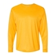 aerial view a gold c2 sport long sleeve performance t - shirt, image 1 of 3