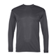 aerial view a graphite c2 sport long sleeve performance t - shirt, image 1 of 3