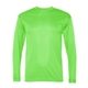 aerial view a lime c2 sport long sleeve performance t - shirt, image 1 of 3