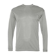 aerial view a silver c2 sport long sleeve performance t - shirt, image 1 of 3
