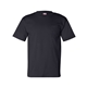 aerial view a navy bayside short sleeve t - shirt with a pocket, image 1 of 3