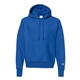 aerial view a athletic royal champion - reverse weave hooded sweatshirt, image 1 of 3