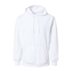 aerial view a white badger sport - bt5 moisture management hooded sweatshirt, image 1 of 3