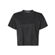 aerial view a black leopard lat - womens boxy tee, image 1 of 3